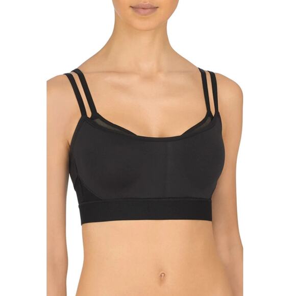 NATORI Women's Black Gravity Contour Underwire Sports Bra Size 32 DD - Picture 1 of 6